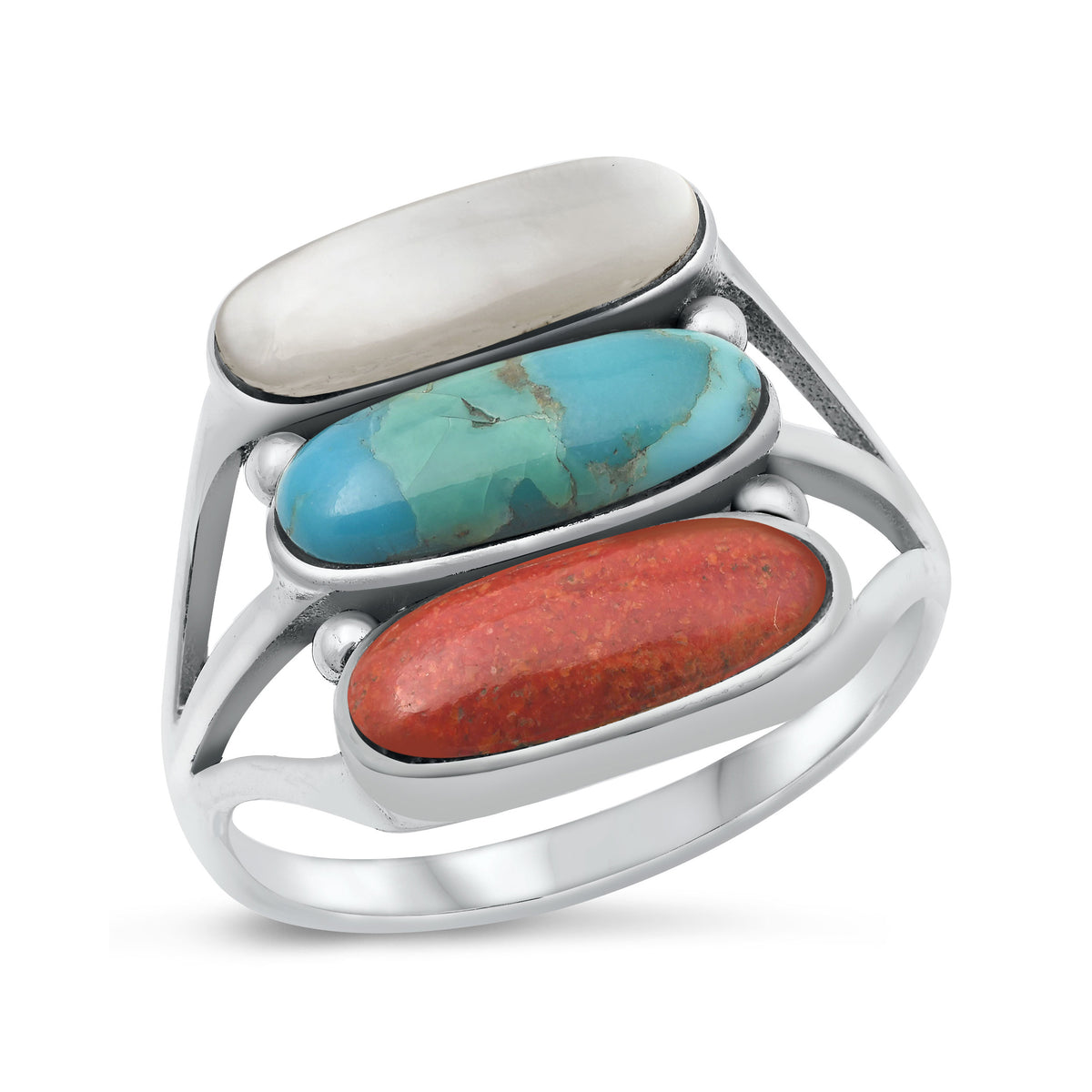 Silver Stone Ring