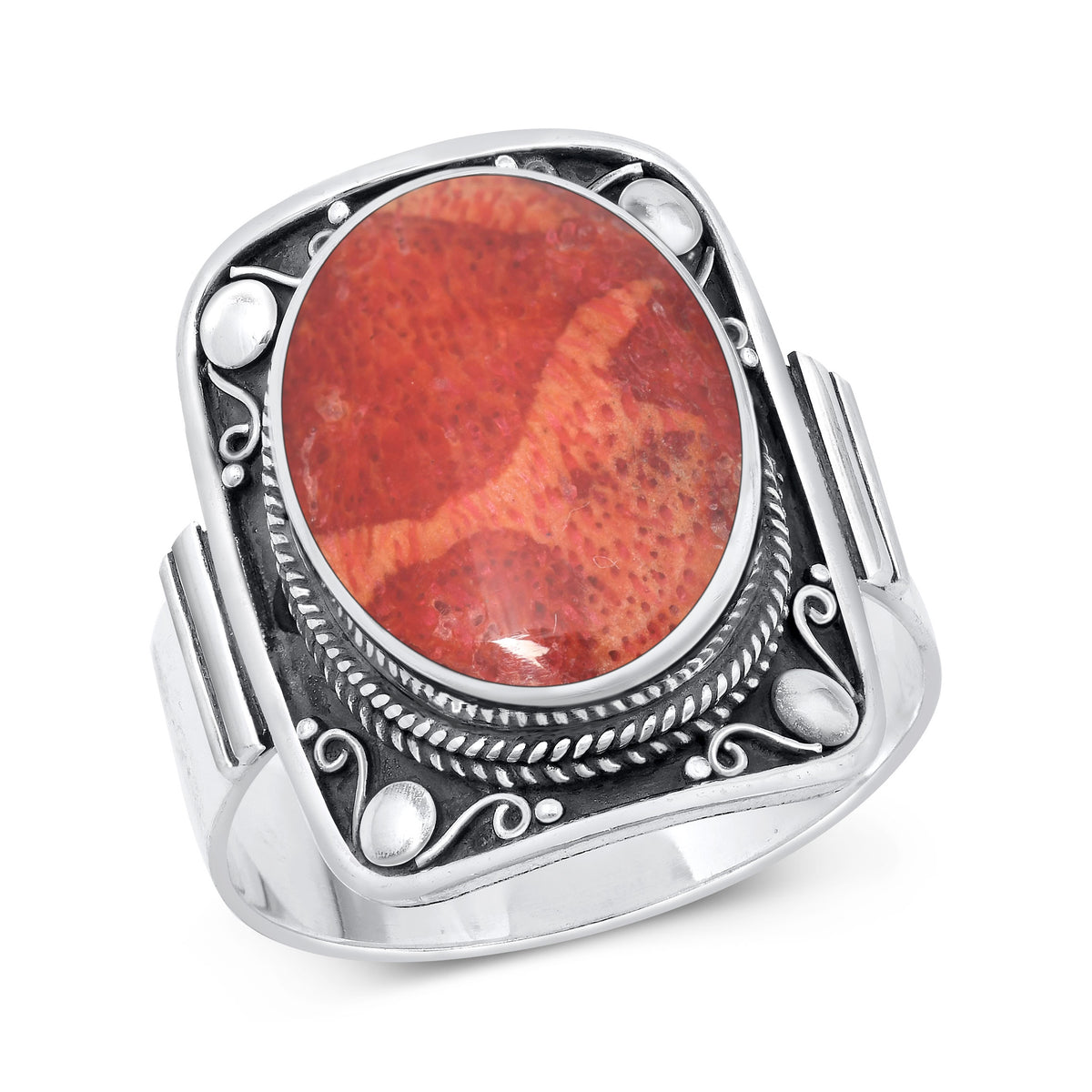 Silver Stone Ring