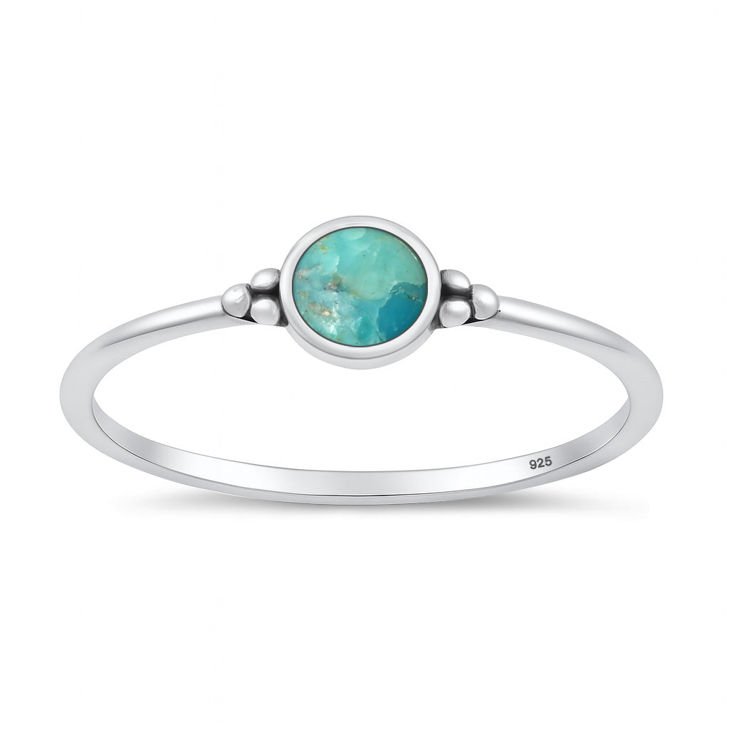 Silver Stone Ring
