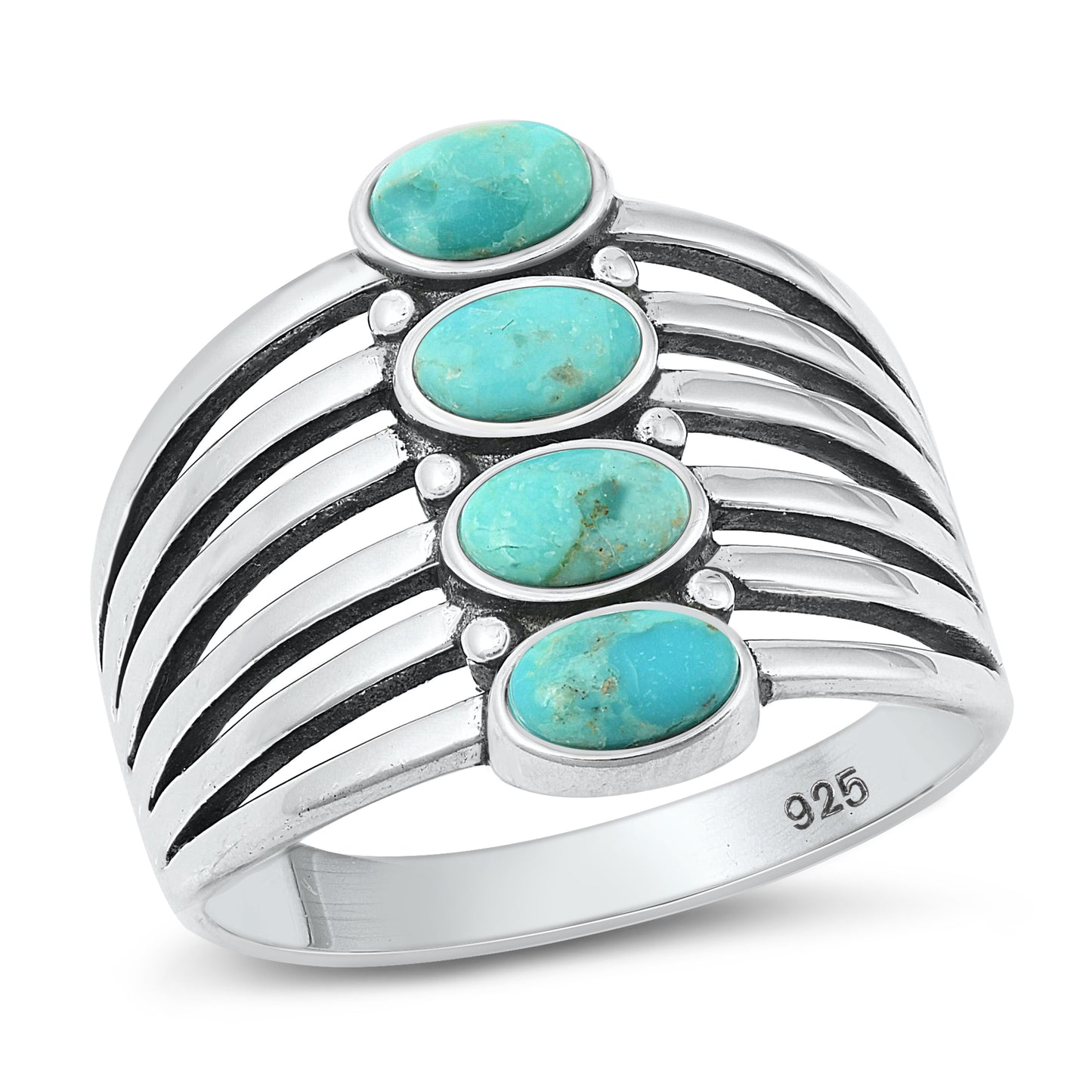 Silver Stone Ring