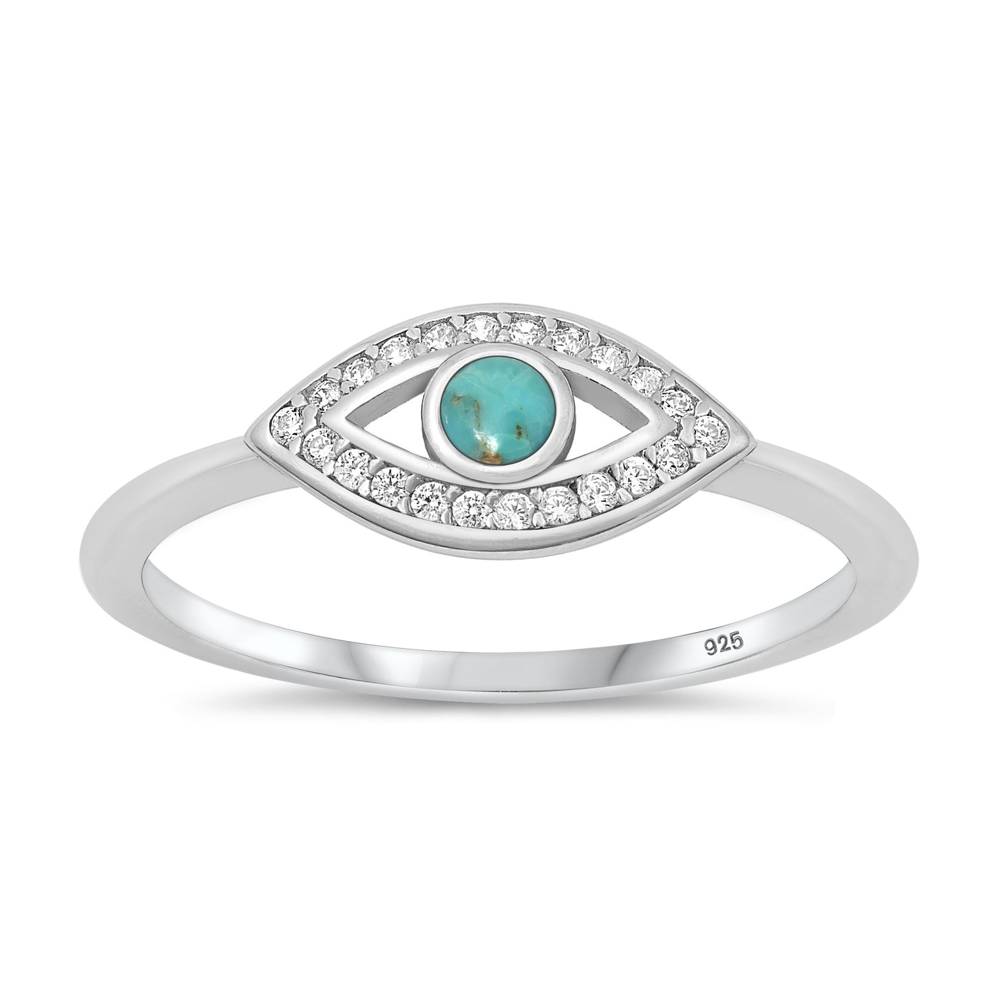 Silver Stone Ring - Evil