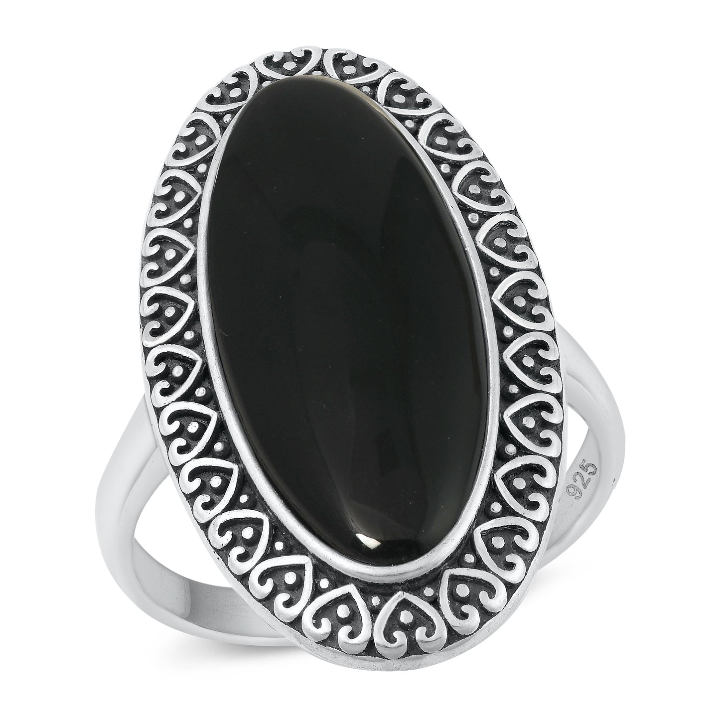 Silver Stone Ring