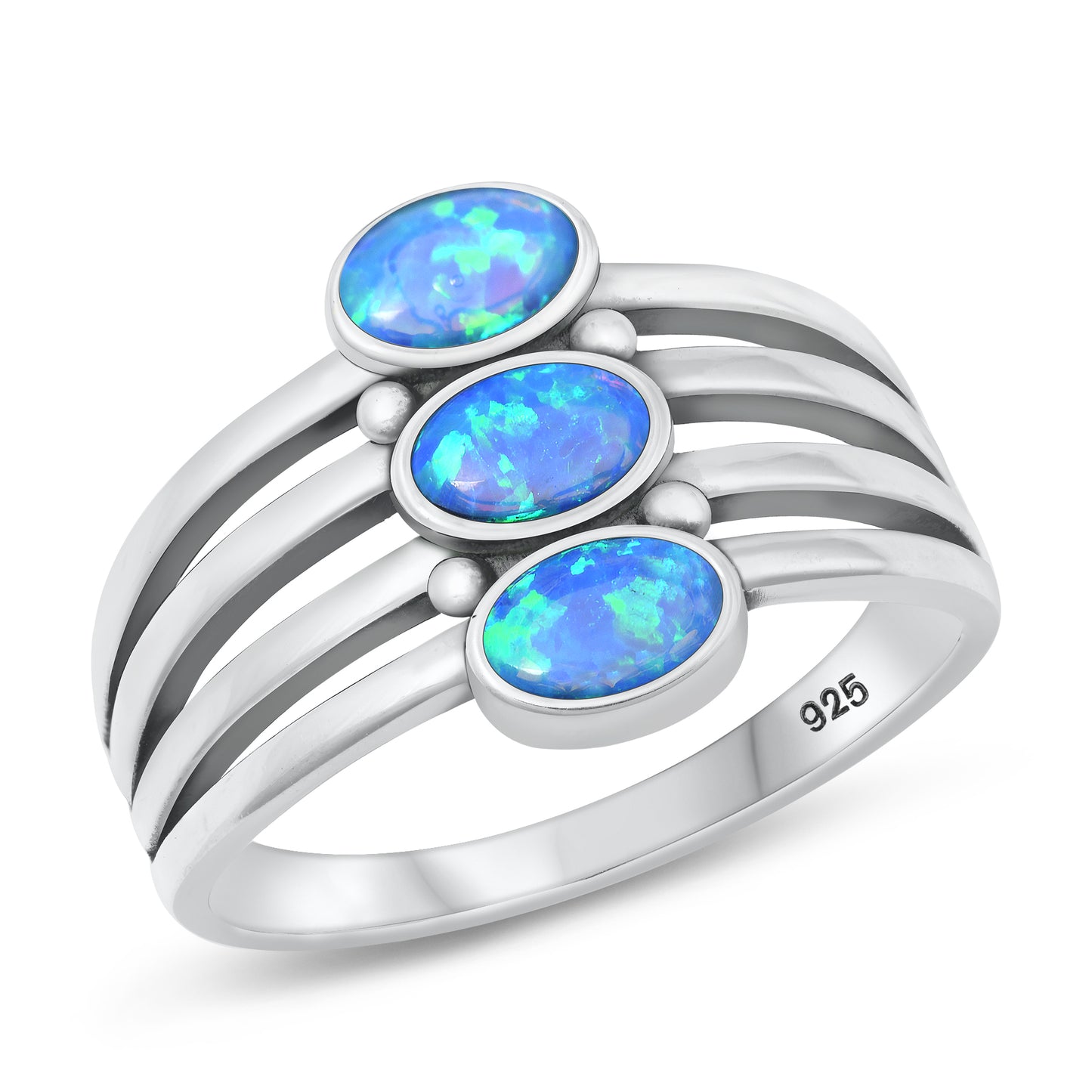 Silver Stone Ring