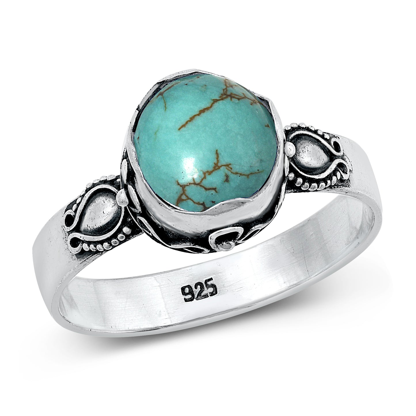 Silver Stone Ring - Bali