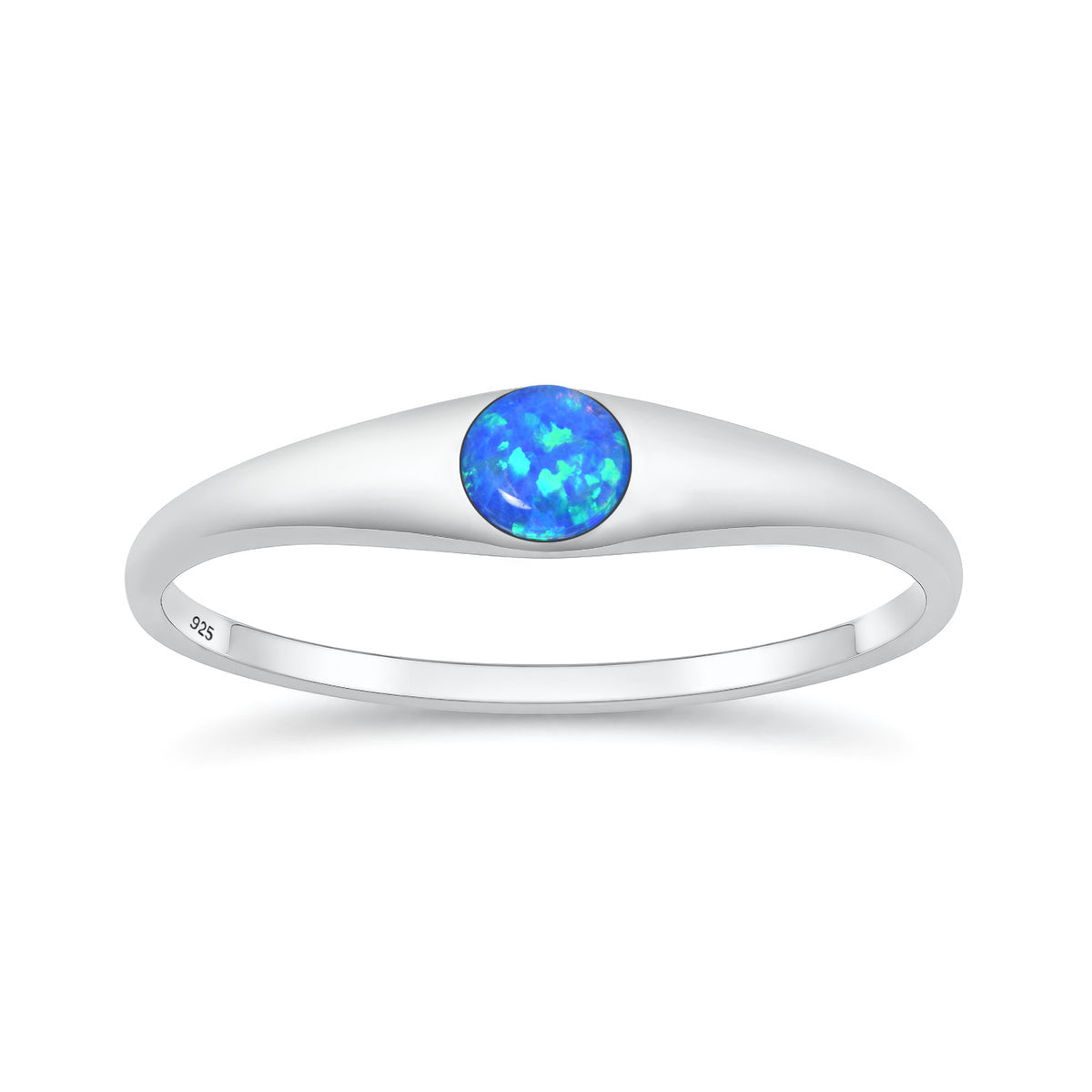 Silver Stone Ring