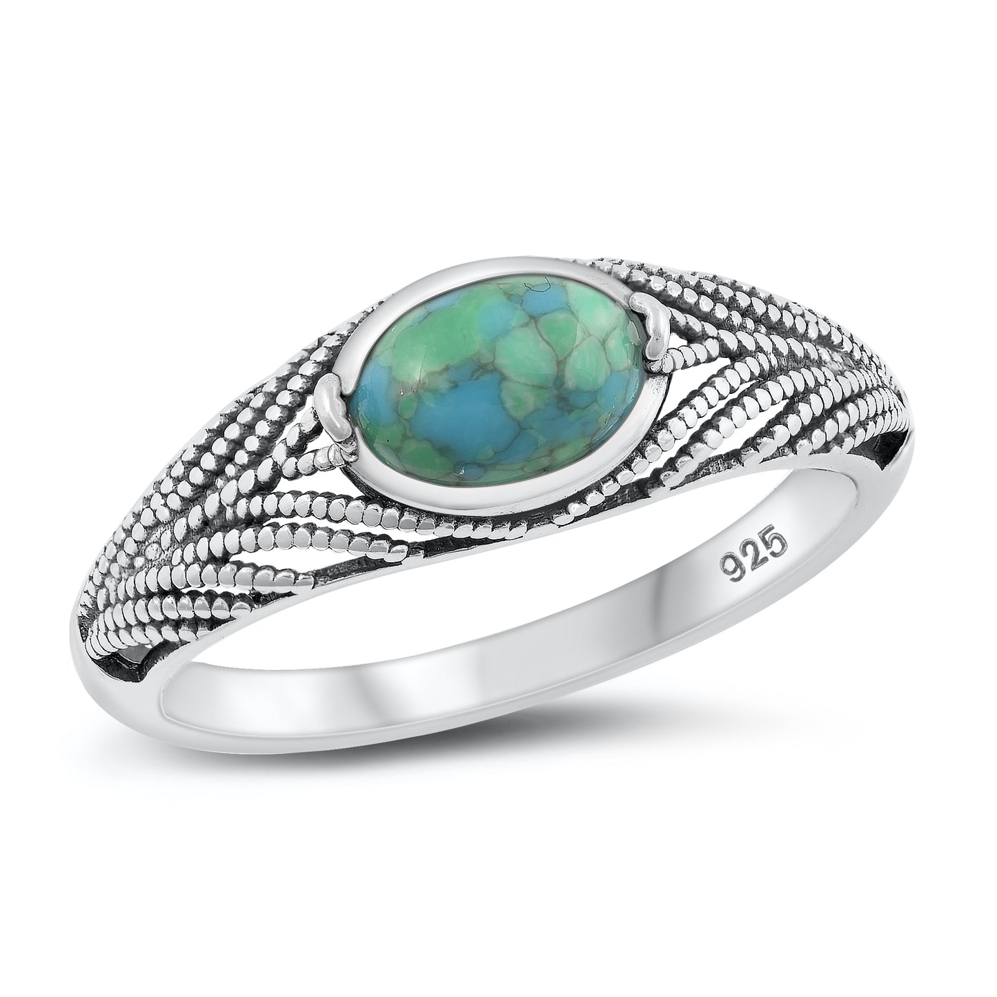 Silver Stone Ring