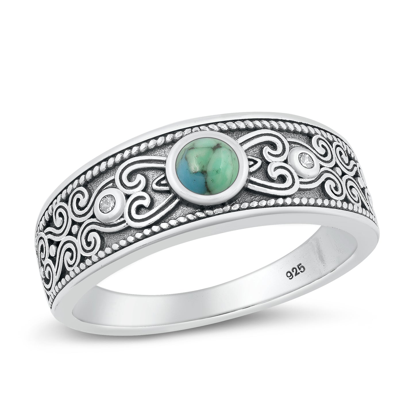 Silver Stone Ring