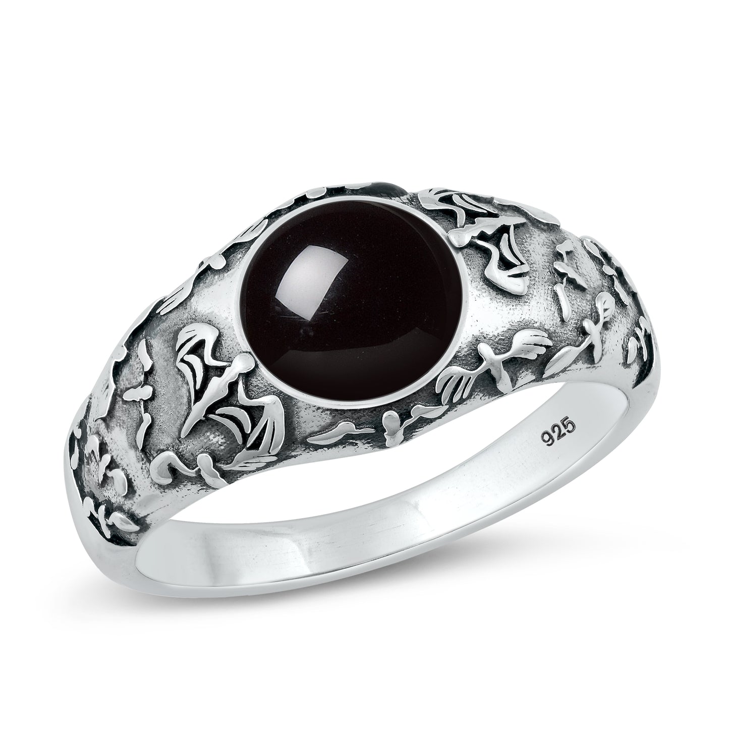 Silver Stone Ring