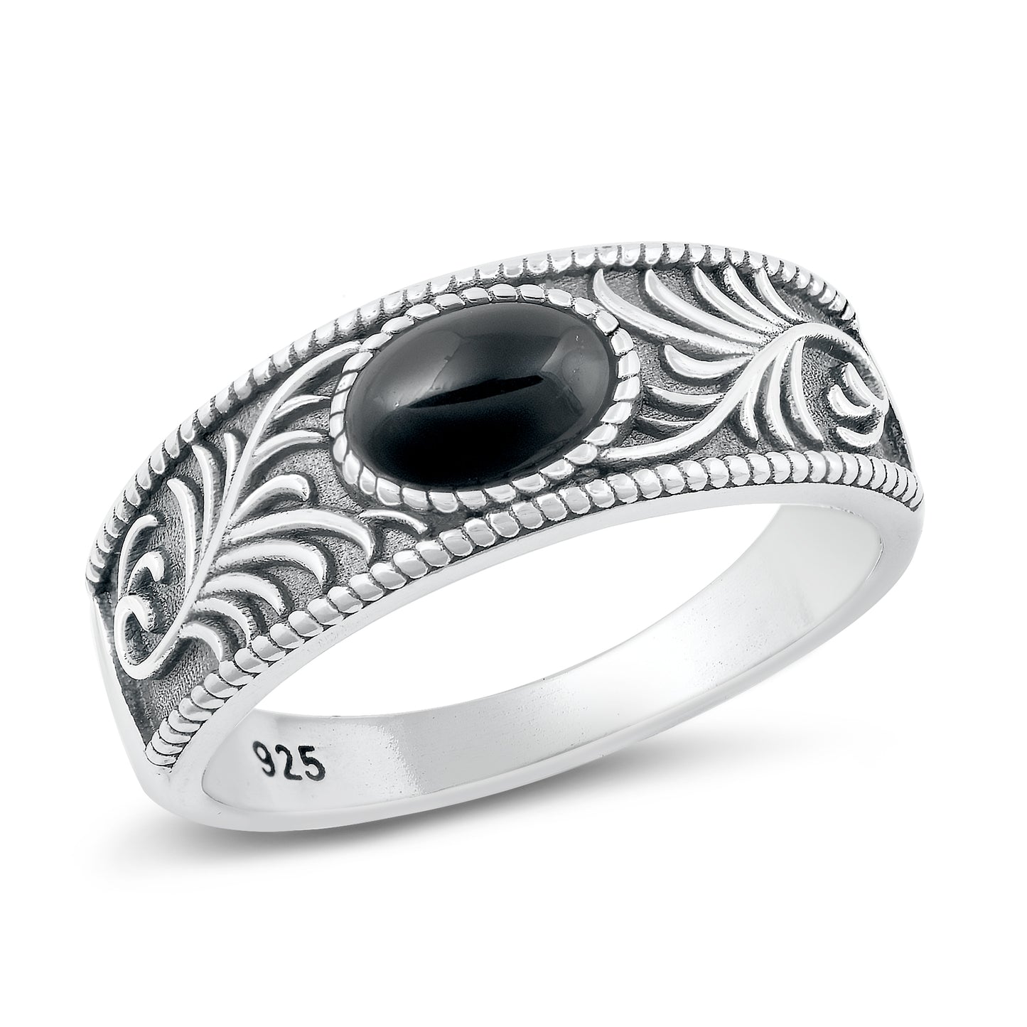 Silver Stone Ring