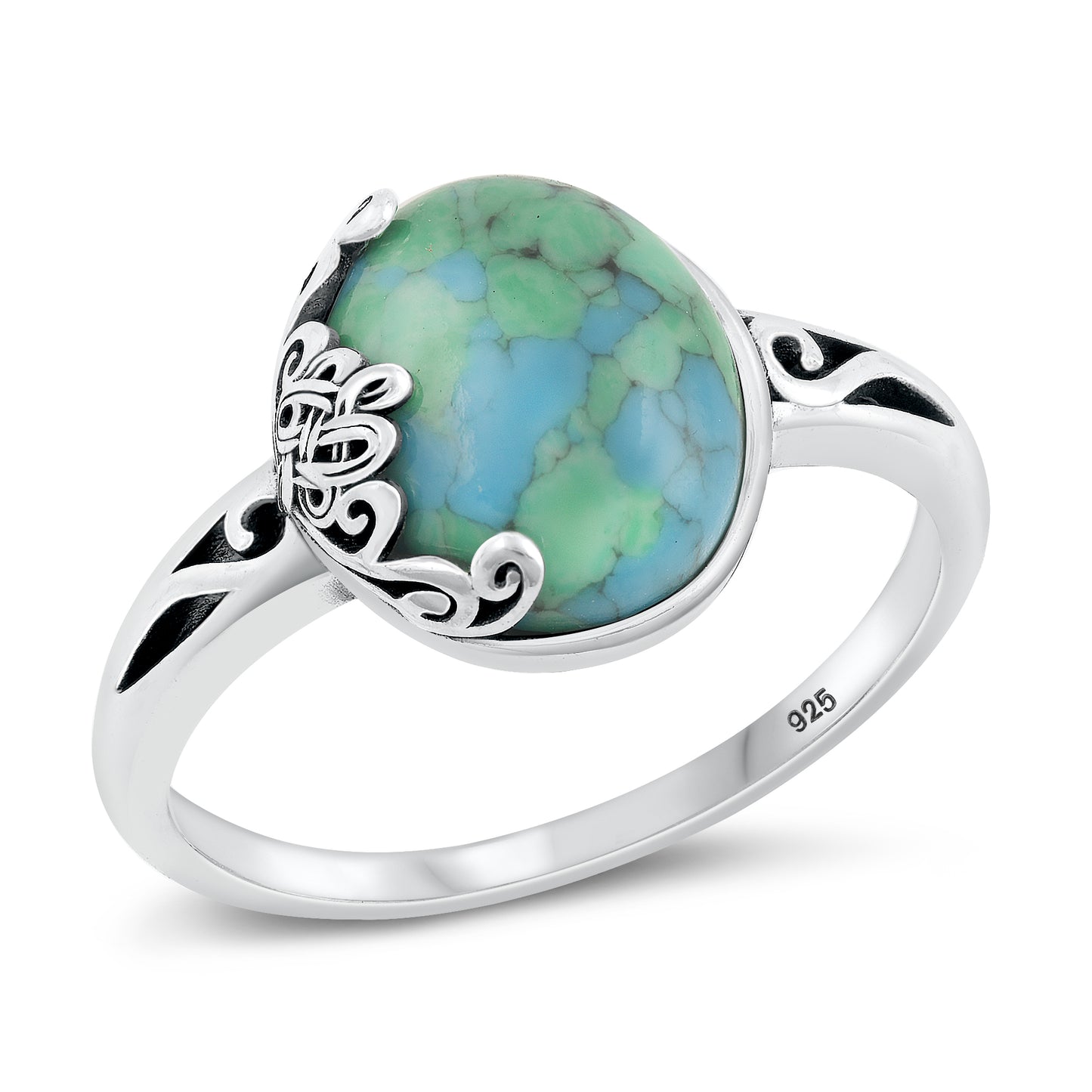 Silver Stone Ring