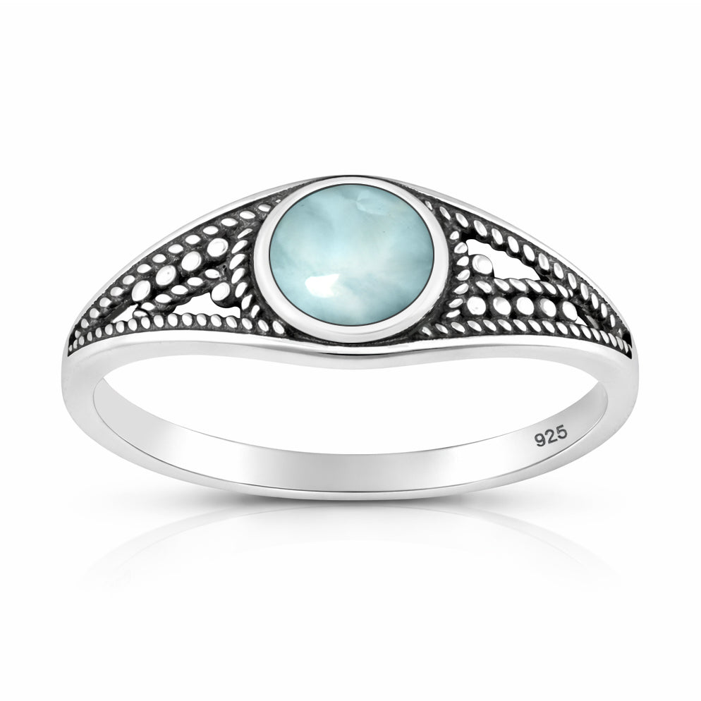 Silver Stone Ring