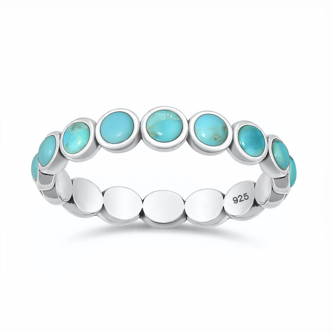Silver Stone Ring