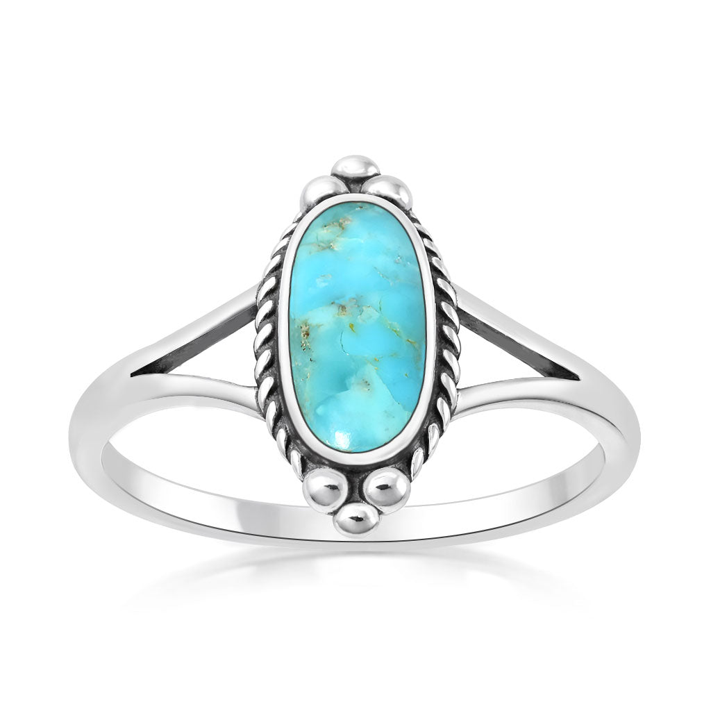 Silver Stone Ring
