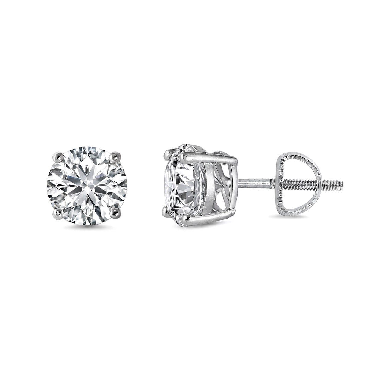Lab Grown Diamond Earrings - 5.8 mm