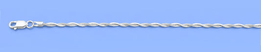 Silver Italian Anklet