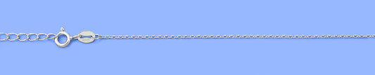 Silver Cable Link Anklet