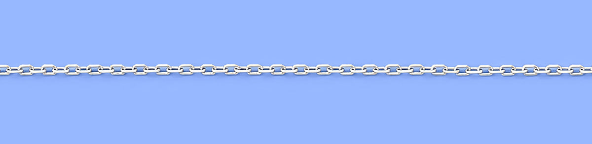 Silver Cable Link Anklet