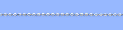 Silver Cable Link Anklet