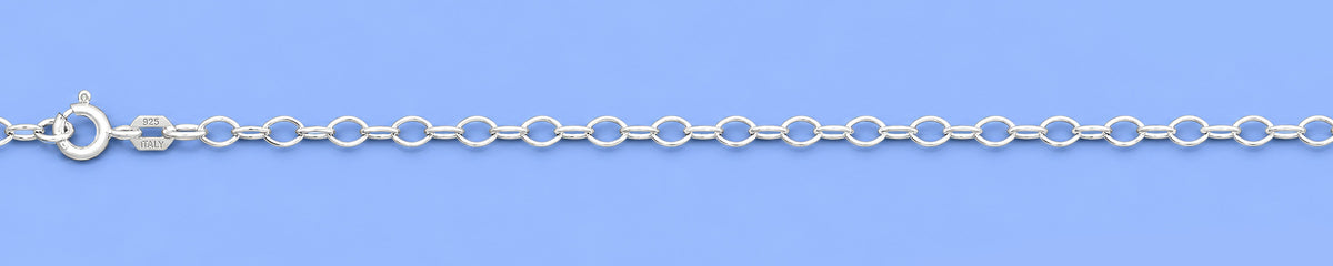 Silver Link Anklet