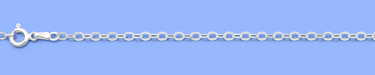 Silver Flat Rolo Anket