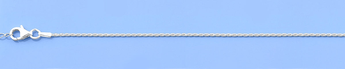 Silver Anklet - Rope – Sidney Imports