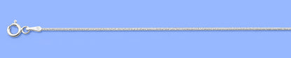 Silver Diamond Cut Anklet