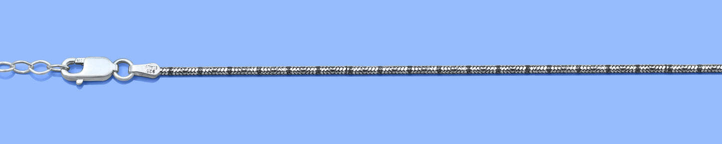 Silver Anklet - Snake Chain