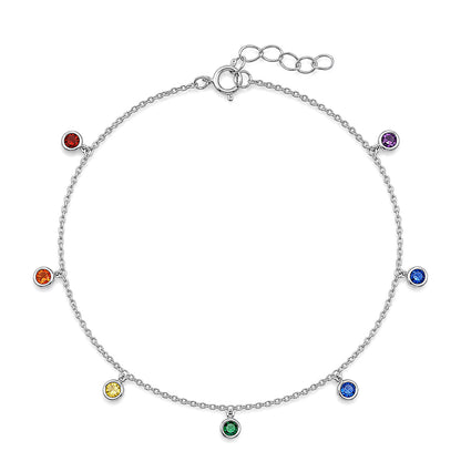 Silver CZ Bracelet