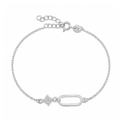 Silver CZ Bracelet