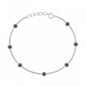 Silver Bracelet - Evil Eye