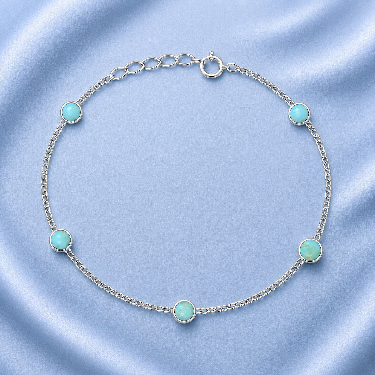 Silver Stone Bracelet