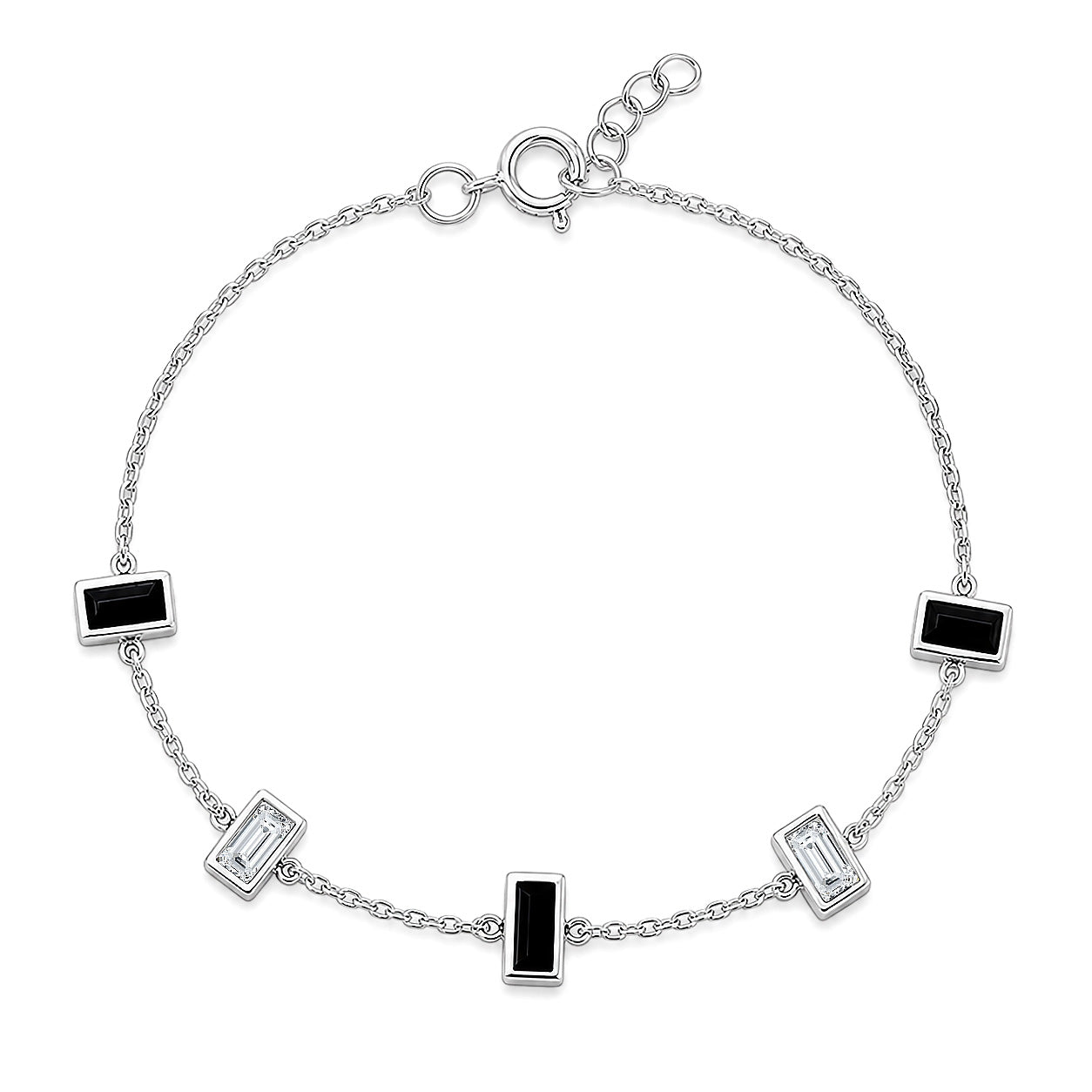 Silver CZ Bracelet
