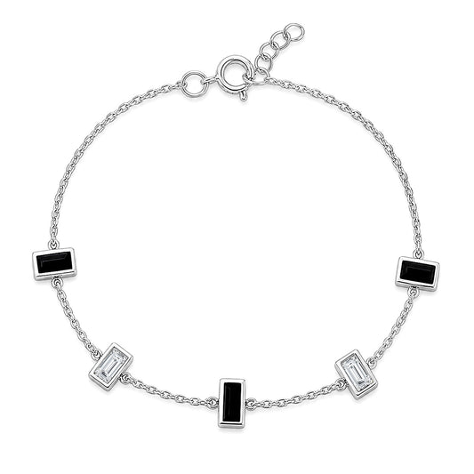 Silver CZ Bracelet