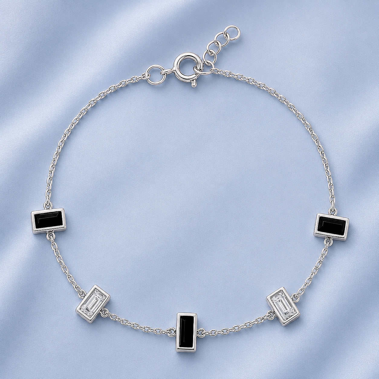 Silver CZ Bracelet