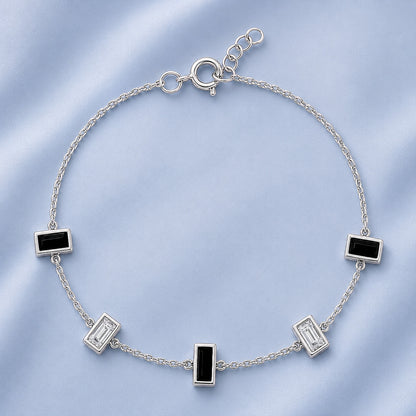 Silver CZ Bracelet