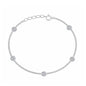 Silver CZ Bracelet