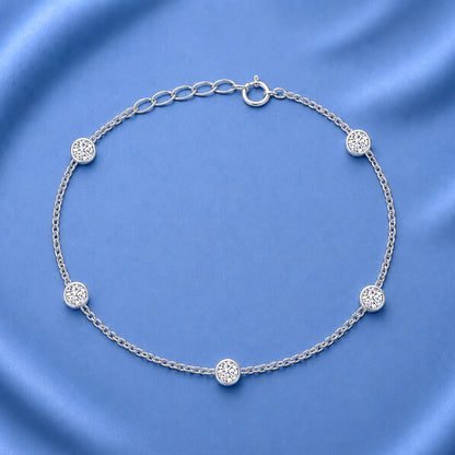 Silver CZ Bracelet