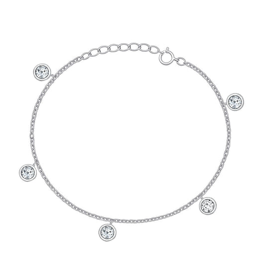 Silver CZ Bracelet