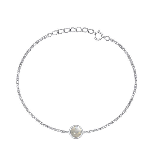 Silver Stone Bracelet