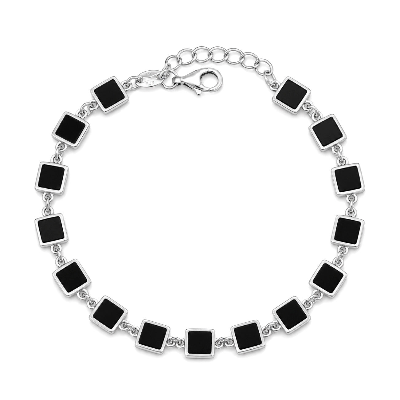 Silver Stone Bracelet
