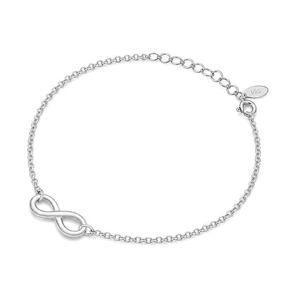 Silver Infinity Bracelet