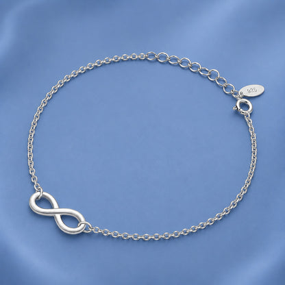 Silver Infinity Bracelet