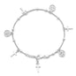 Silver Rosary Bracelet