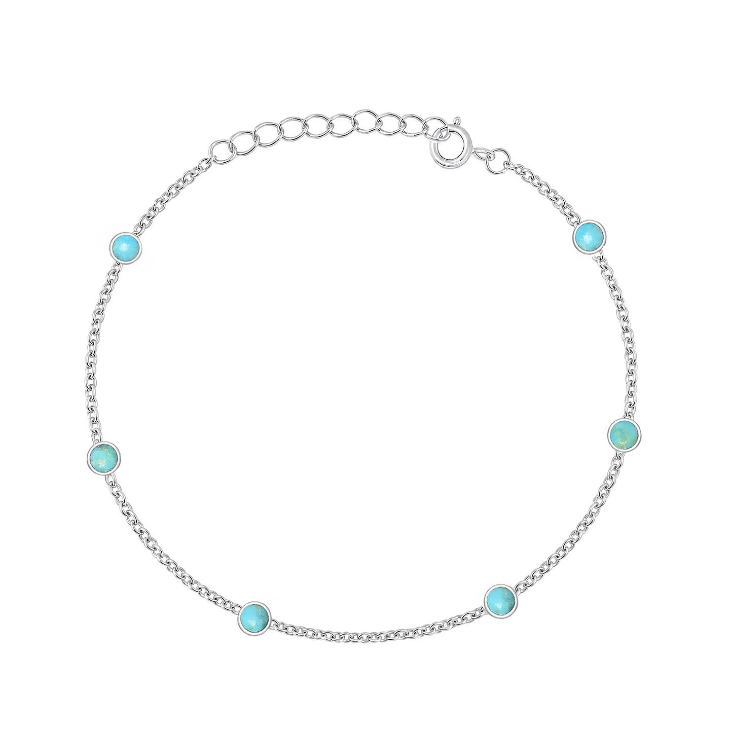 Silver Stone Bracelet