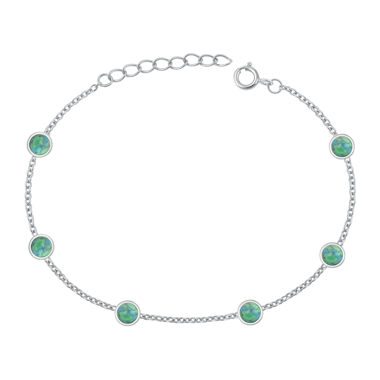 Silver Stone Bracelet