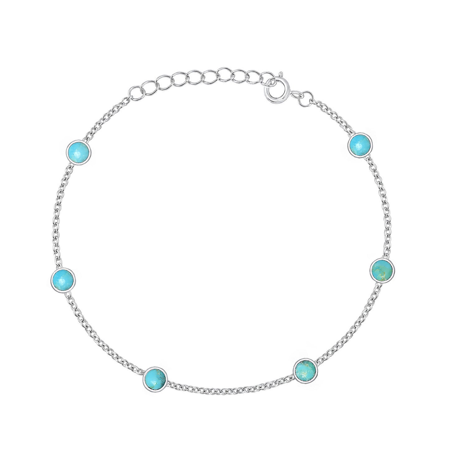 Silver Stone Bracelet