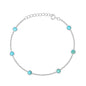 Silver Stone Bracelet