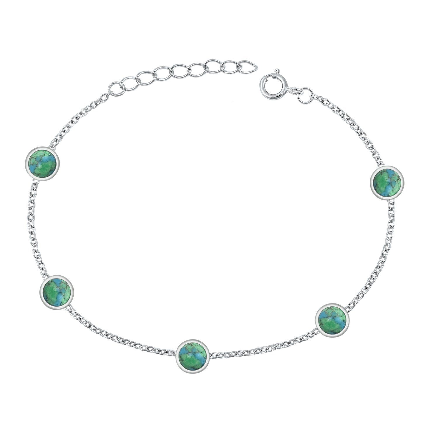 Silver Stone Bracelet