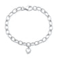 Silver Bracelet - Heart