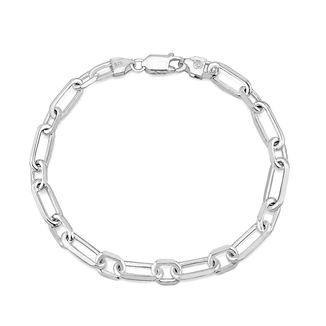 Silver Italian Link Bracelet